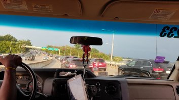 On the road